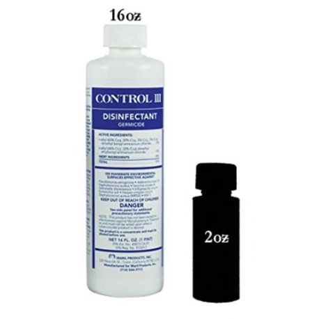 Travel Sized Control III Disinfectant CPAP Cleaning Solution - 2 Oz ...